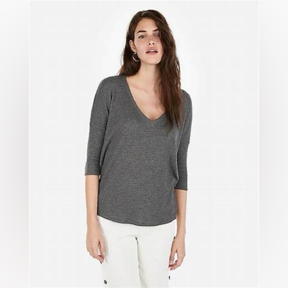 Waffle Knit Top